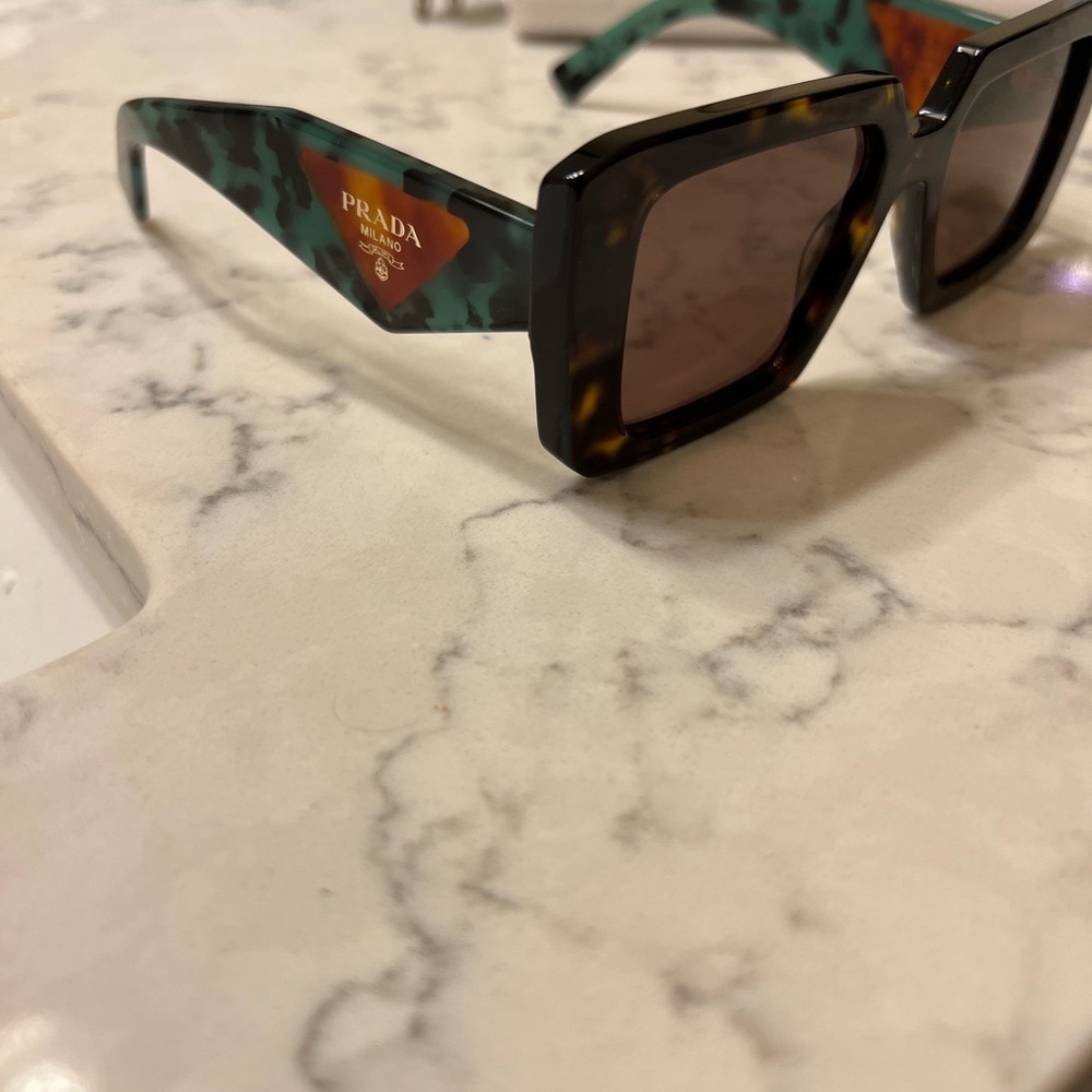 Prada Symbole sunglasses tortoise